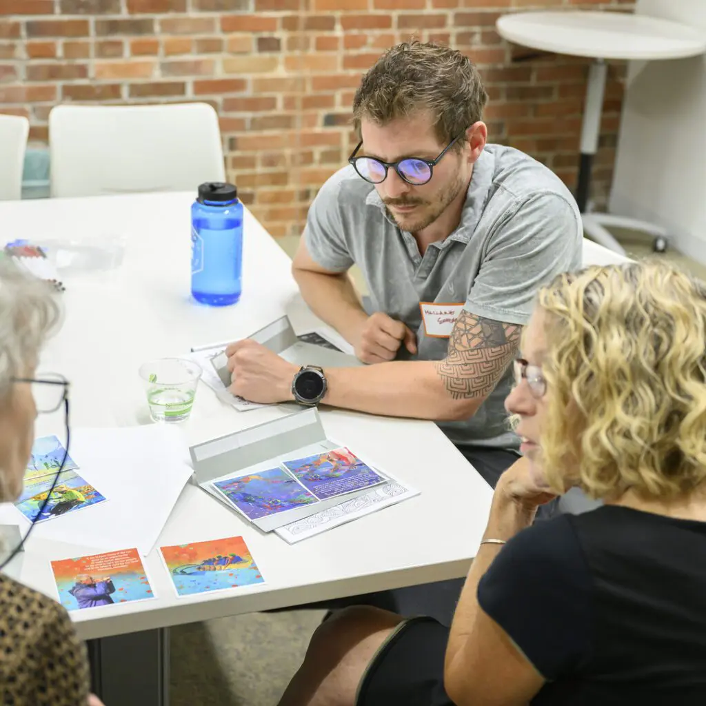 People working together