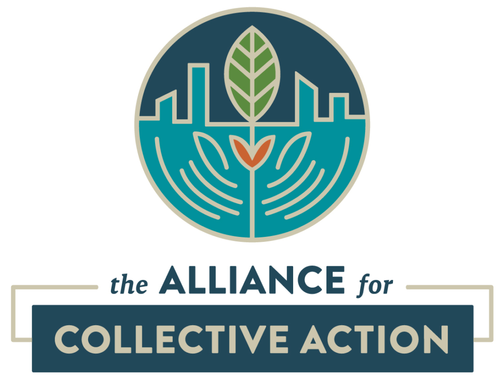 The Alliance Center logo stacked.