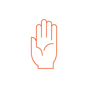 Reduce surface icon.