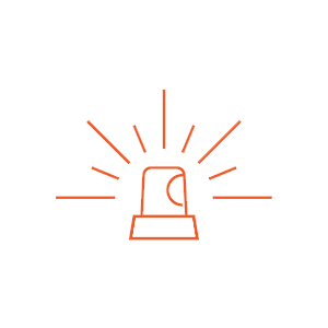 Develop emergency preparedness plans icon.