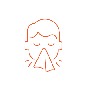 Provide sick leave icon
